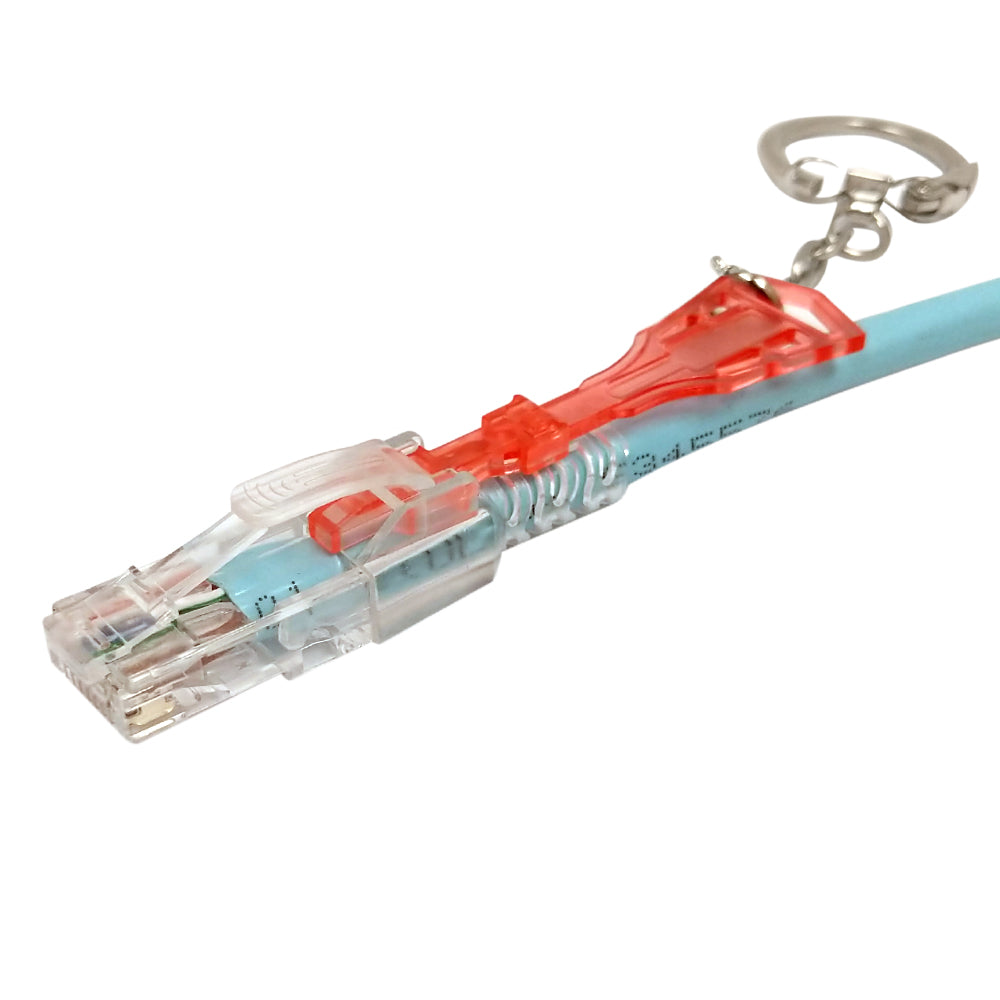RJ45 CAT6A Patch Cable - Custom Locking Style Boot