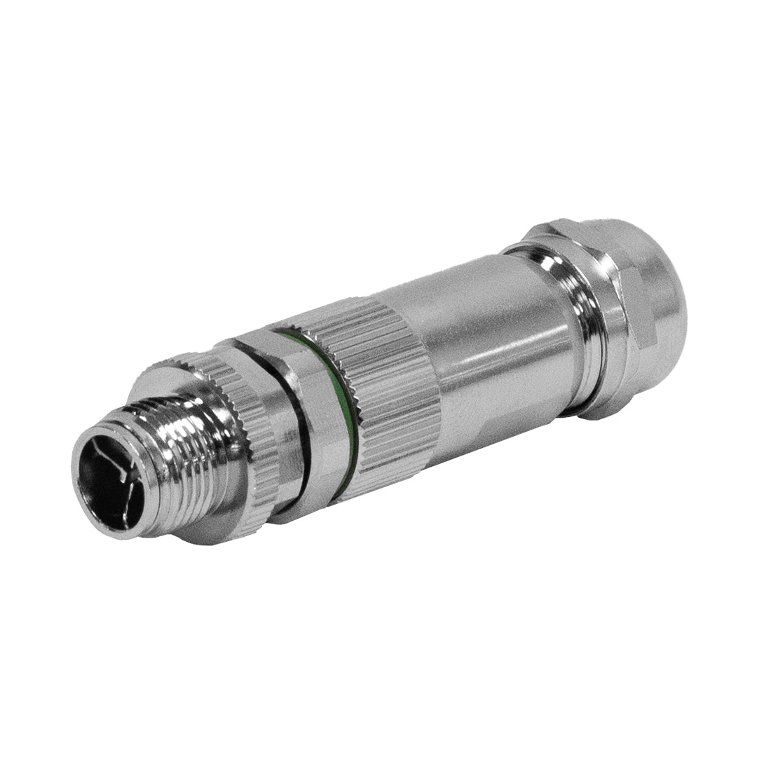 【8】 M120号 M12 8-pin X-Code Male Connector