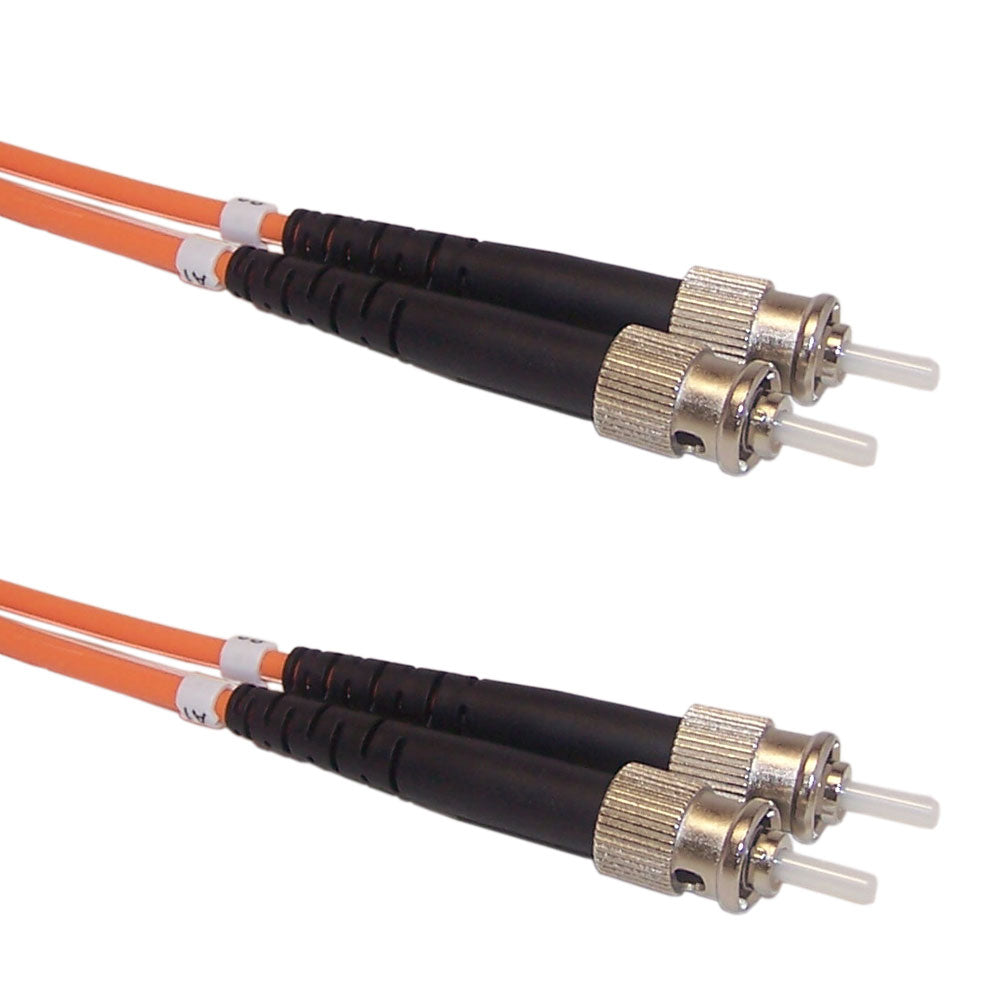 OM2 Multimode Duplex ST/ST 50 Micron - Fiber Optic Patch Cable - 3mm J
