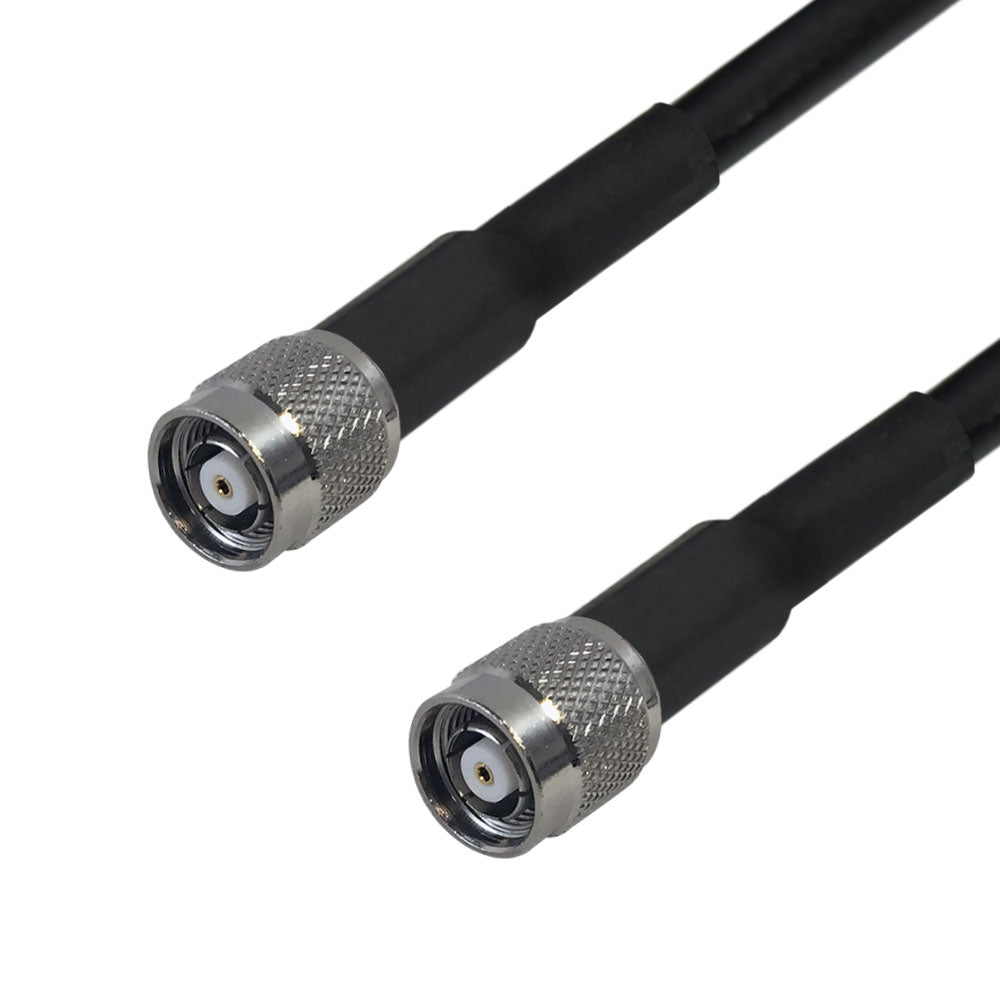Premium Phantom Cables Times Microwave LMR-240 Ultra Flex TNC-RP (Reverse Polarity) Male to TNC-RP (Reverse Polarity) Male Cable