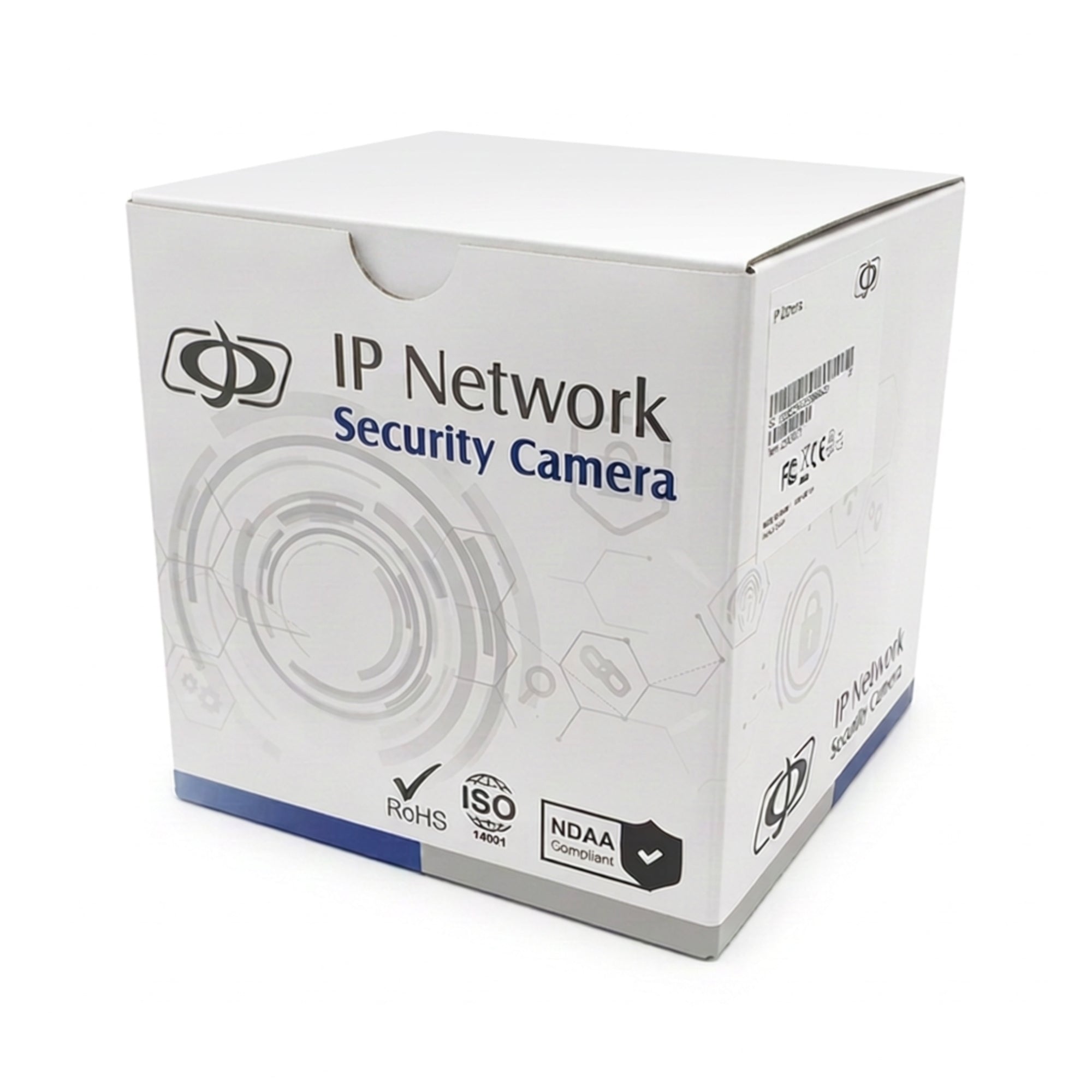 8MP Turret IP Camera - 2.8mm Lens - AI - Color Night Vision (3rd gen) - Microphone/Speaker - IP67 Rated