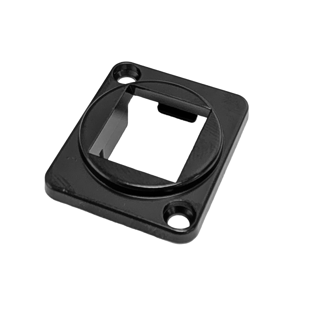 D-Cut to Keystone Adapter - Black