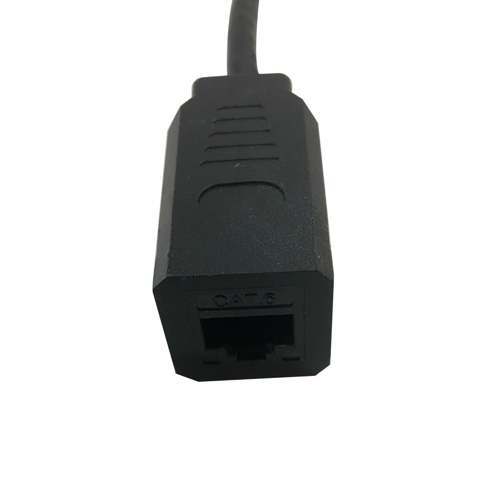 6 Inch RJ45 CAT6 Female to Female Adapter with Screw Holes