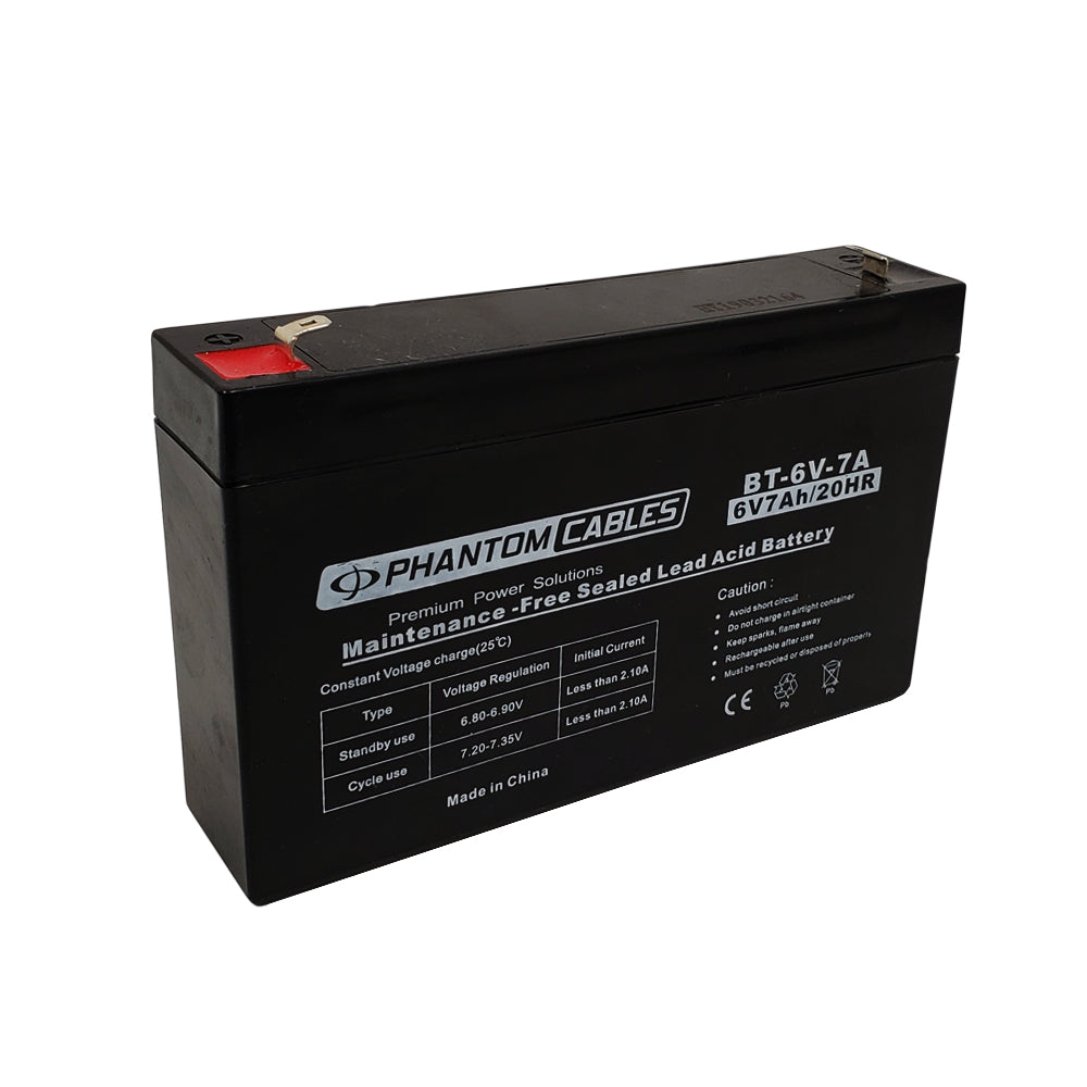 Sealed Lead Acid AGM Battery 6V 7amp x 2