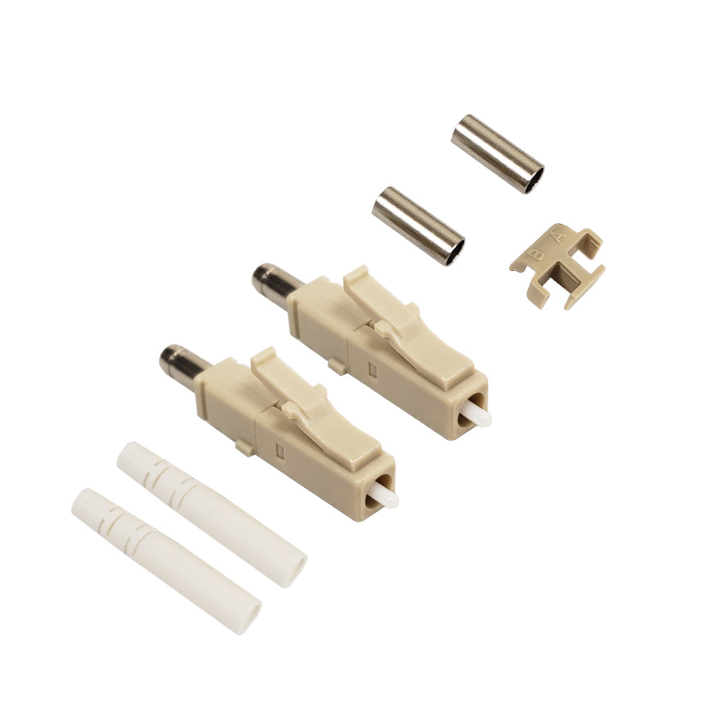 LC MM Duplex Connector for 3mm Jacket (50 pack)