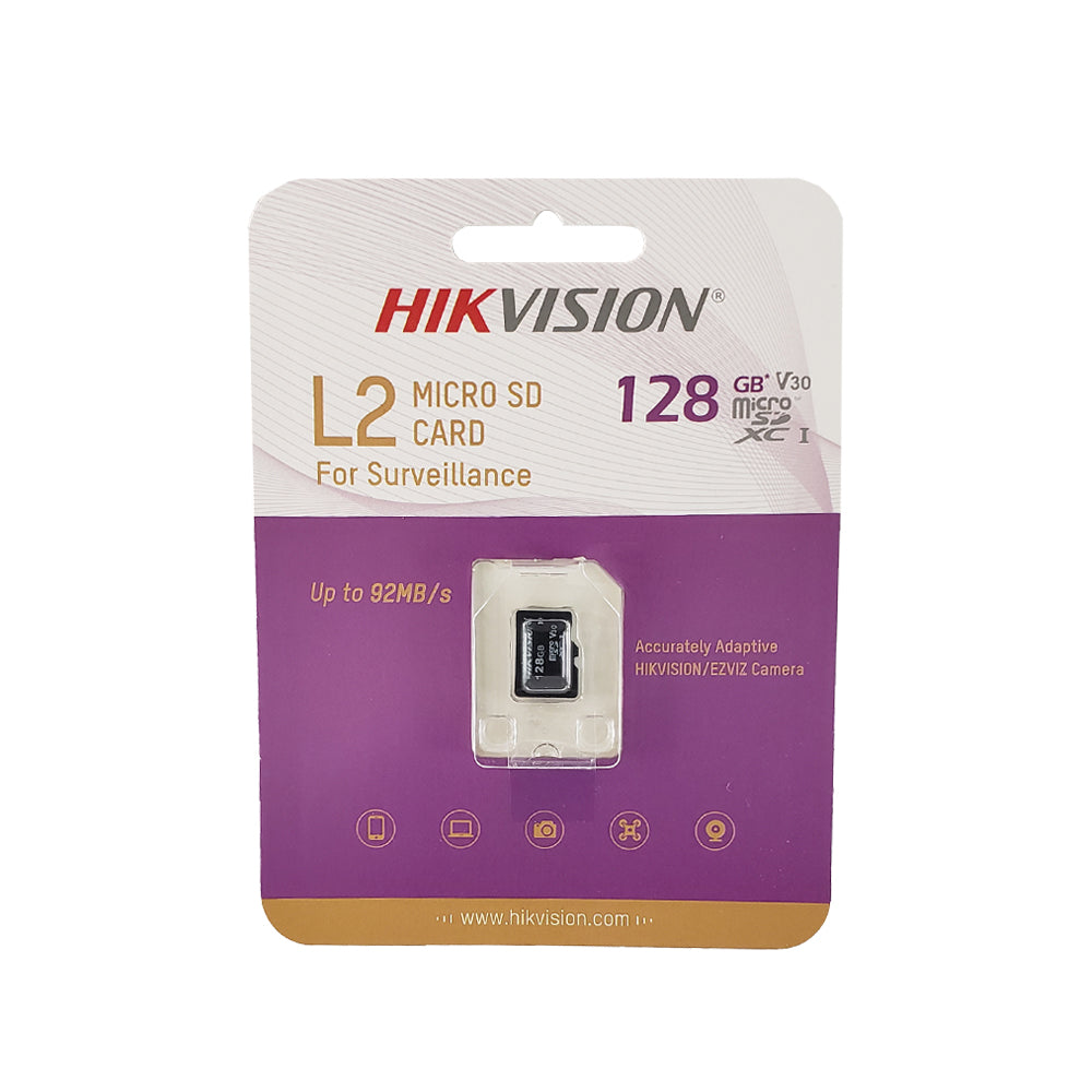 HIkvision MicroSD Card - Class 10 - TLC - 95MB/s Read, 25MB/s Write - V30