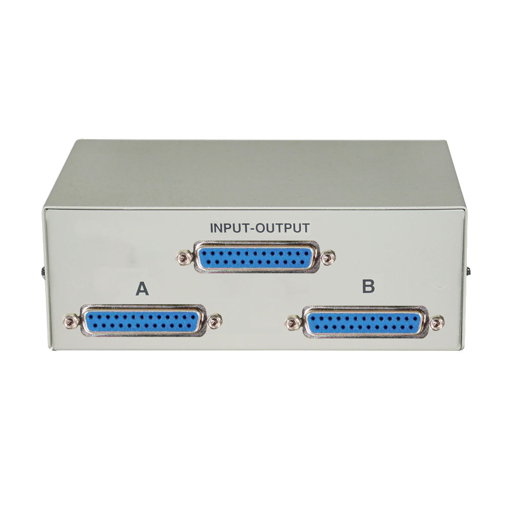 2x1 AB DB25 Manual Switch Box