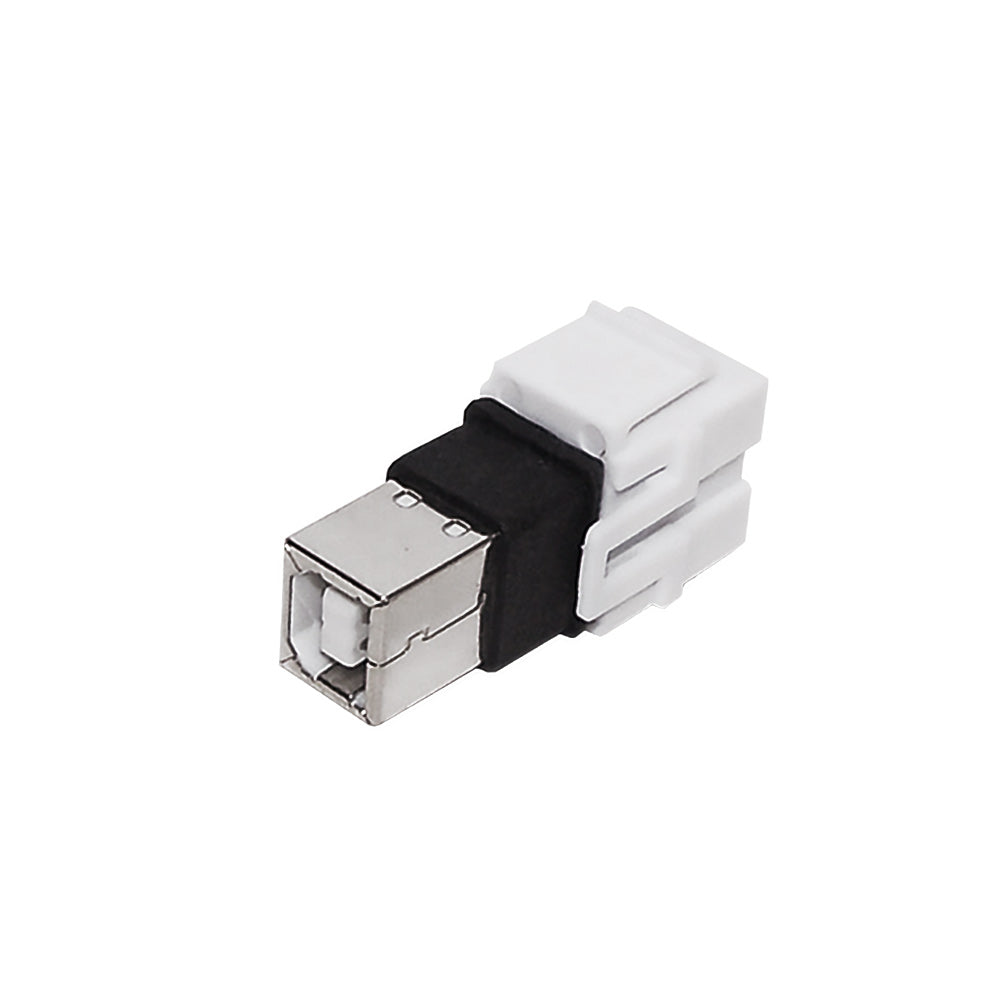 USB 2.0 A/B Keystone Wall Plate Insert