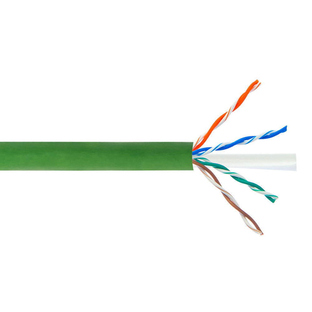 1000ft 4 Pair CAT6A Stranded 24AWG UTP FT4/CMR Bulk Cable