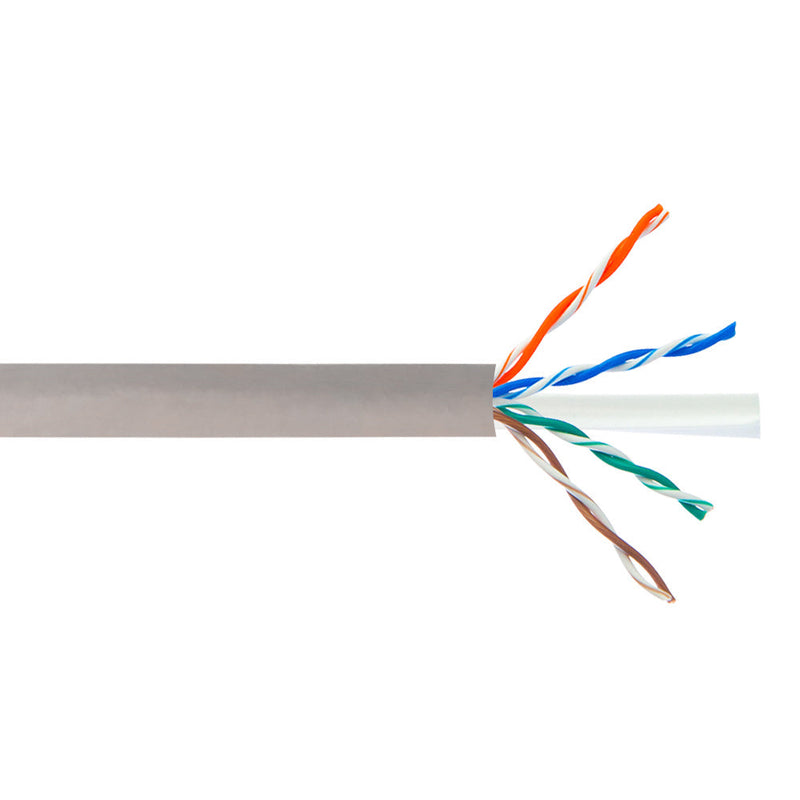 1000ft 4 Pair CAT6A Stranded 24AWG UTP FT4/CMR Bulk Cable