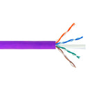 1000ft 4 Pair CAT6A Stranded 24AWG UTP FT4/CMR Bulk Cable