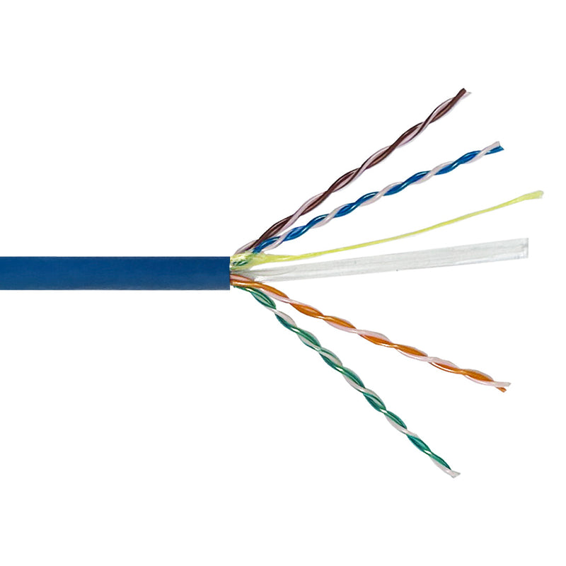 CAT6 Solid U/UTP 550Mhz 23AWG CMP Plenum Bulk Cable