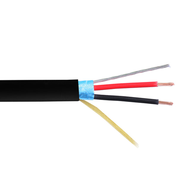 1000ft 2C 22AWG Stranded Shielded Control Cable - CMR Riser