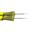 OS2 Singlemode 9 Micron Duplex Zip Cord - 2mm Jacket - LSZH/OFNR Riser Fiber Bulk Cable (per meter) - 2-strand
