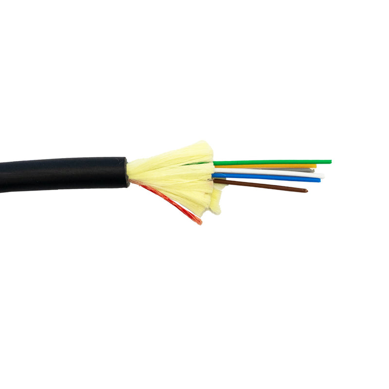 OS2 Singlemode 9 Micron (Corning ClearCurve LBL) Tactical Fiber Bulk Cable (per meter) - BLACK