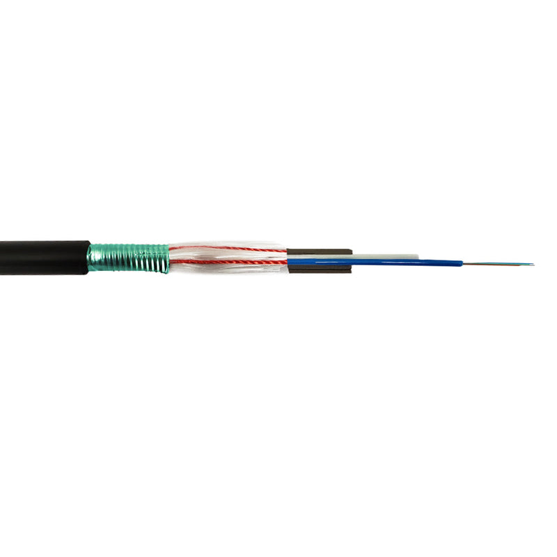 OM4 Multimode Loose Tube Outdoor Direct Burial Armoured Fiber Bulk Cab