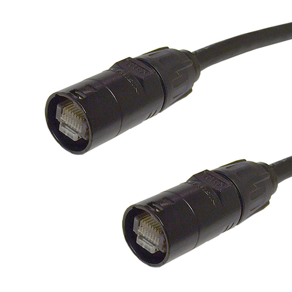 Premium Phantom Cables RJ45 etherCON® to RJ45 etherCON® Cat6 U/FTP Heavy Duty Pro-AV Cable