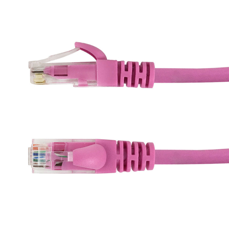 RJ45 Cat6 550MHz Molded Patch Cable - Premium Fluke® Patch Cable Certified - CMR Riser Rated