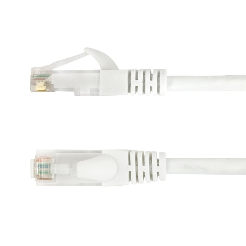 RJ45 Cat6 550MHz Molded Patch Cable - Premium Fluke® Patch Cable Certified - CMR Riser Rated