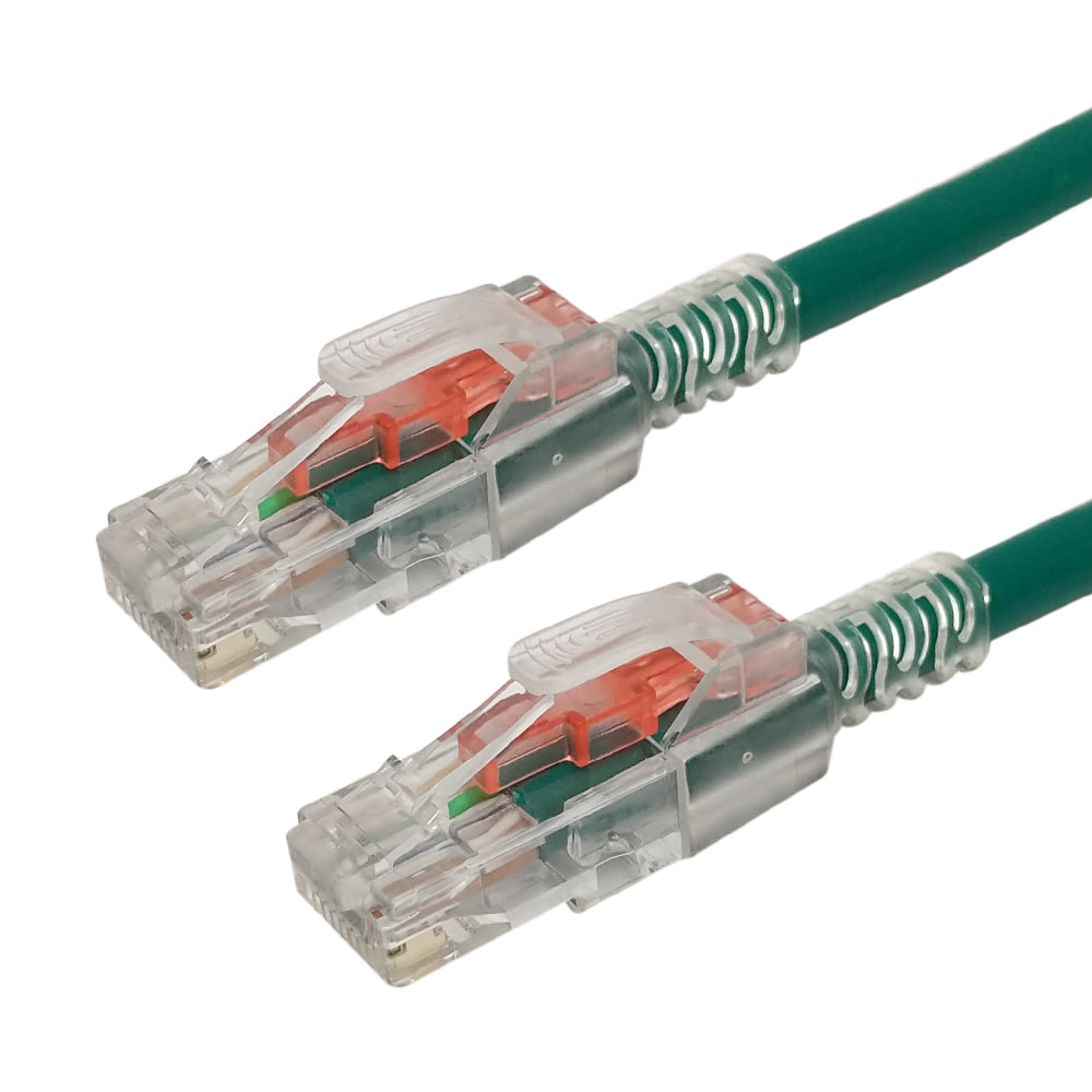 RJ45 CAT6A Patch Cable - Custom Locking Style Boot