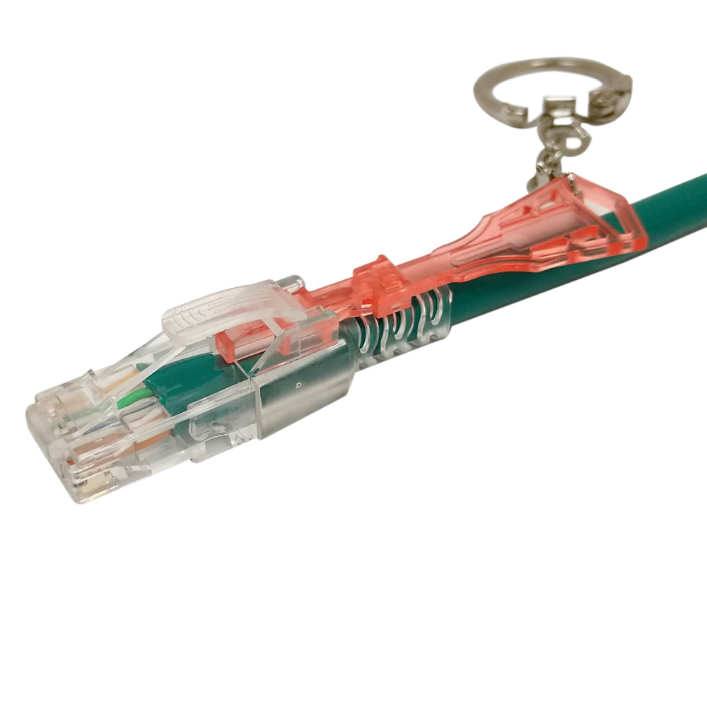 RJ45 CAT6A Patch Cable - Custom Locking Style Boot