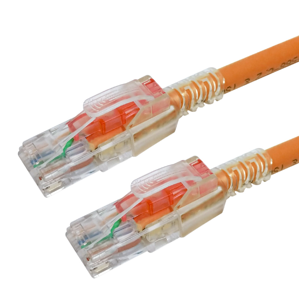 RJ45 CAT6A Patch Cable - Custom Locking Style Boot