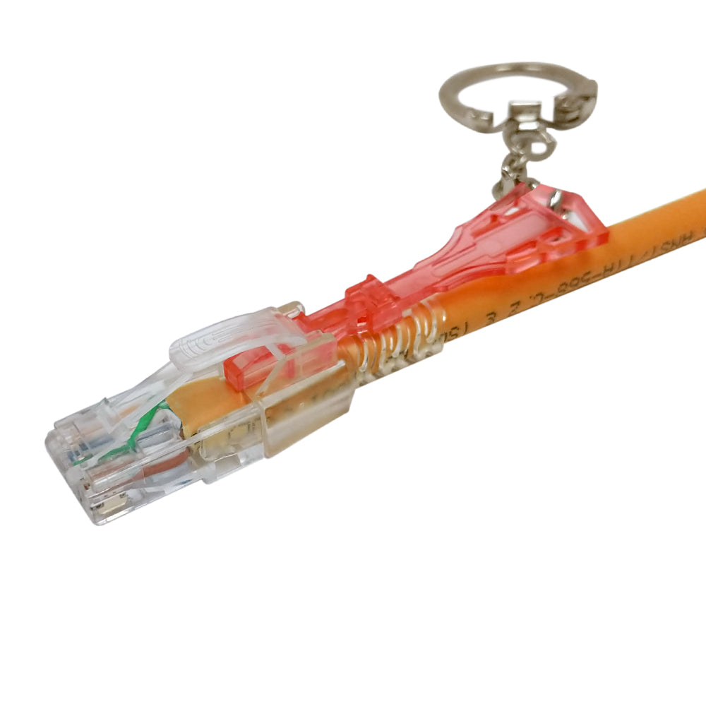 RJ45 CAT6A Patch Cable - Custom Locking Style Boot