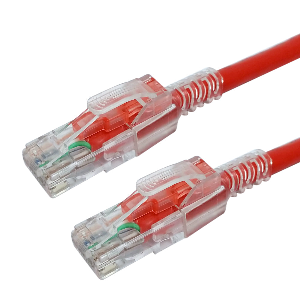 RJ45 CAT6A Patch Cable - Custom Locking Style Boot