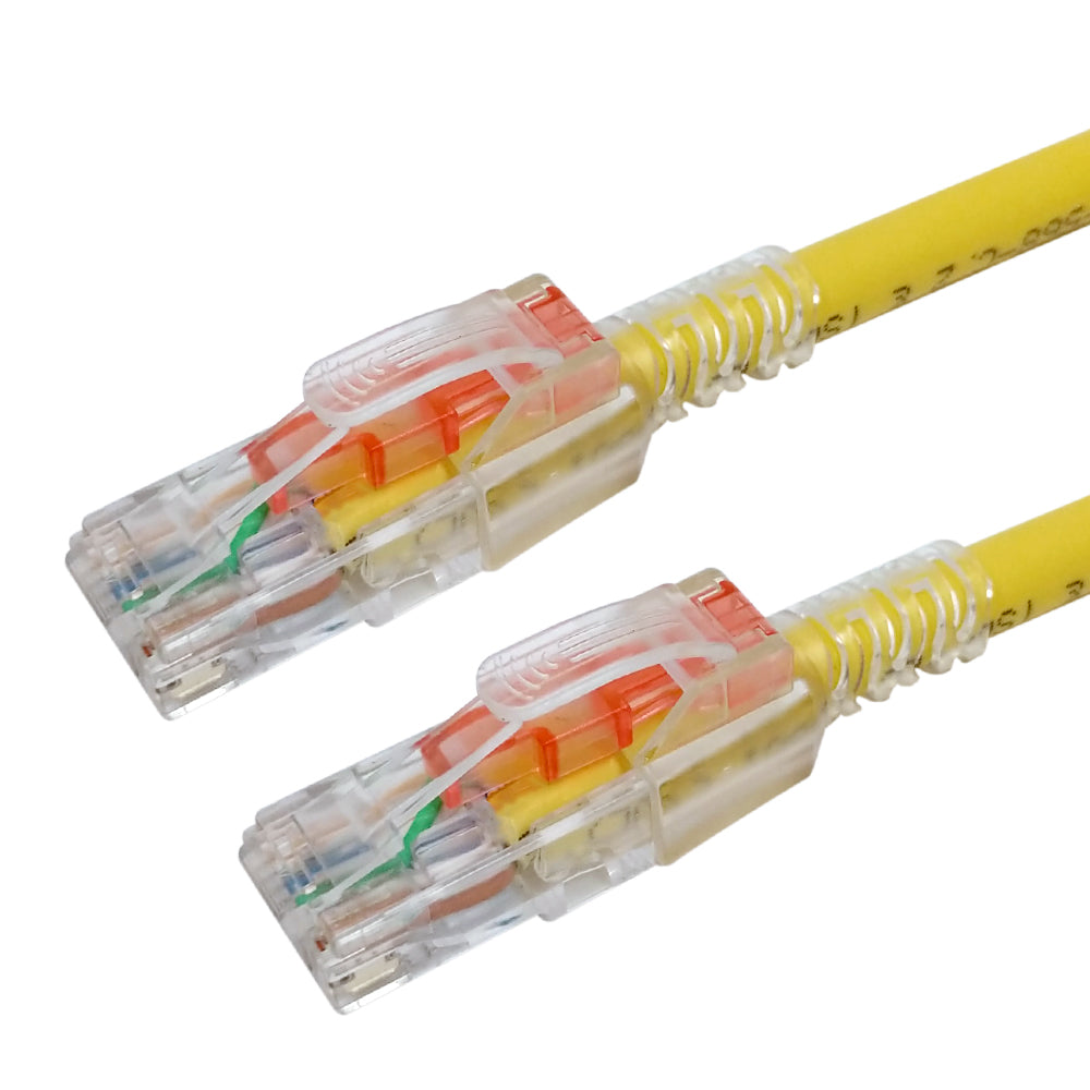 RJ45 CAT6A Patch Cable - Custom Locking Style Boot