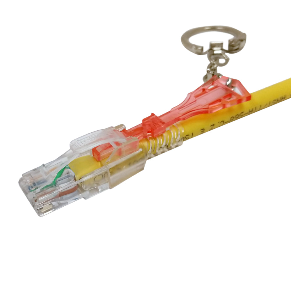 RJ45 CAT6A Patch Cable - Custom Locking Style Boot