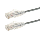CAT6A 28AWG UTP 10GB Ultra-Thin Patch Cable - Premium Fluke® Patch Cable Certified - CMR Riser Rated