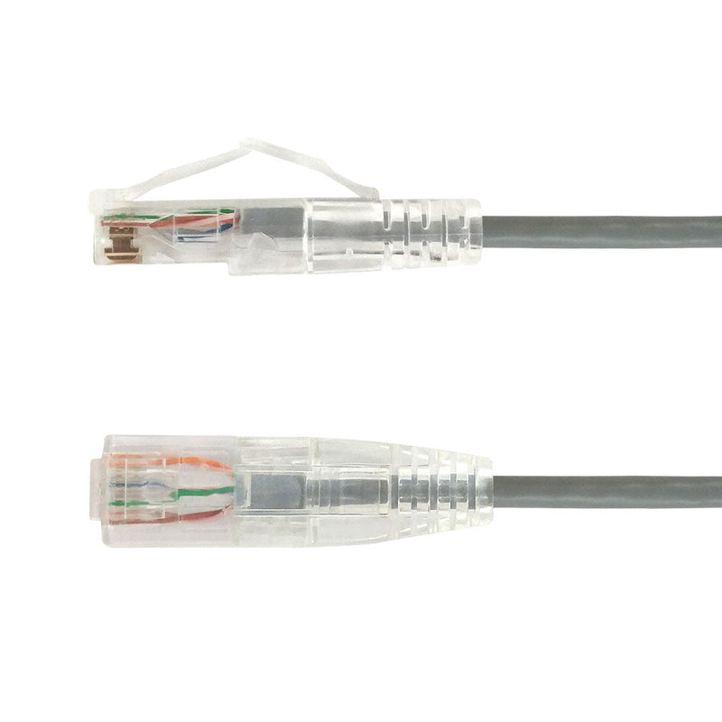 CAT6A 28AWG UTP 10GB Ultra-Thin Patch Cable - Premium Fluke® Patch Cable Certified - CMR Riser Rated