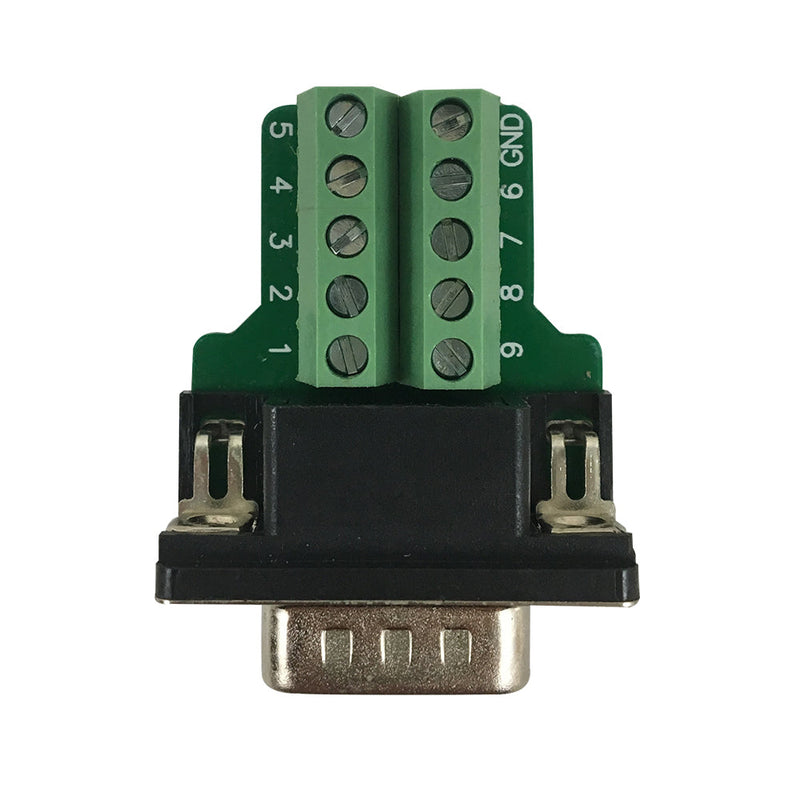 DB9 Male Screw Down Field Termination Connector Kit