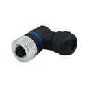 M12 4-pin D-Code Female Right Angle Connector