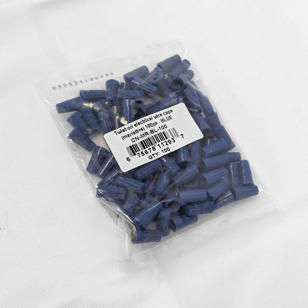 Twist-on Electrical Wire Caps (100 Pack)