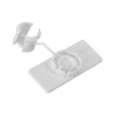 Unitag Cable Label - 5/8" x 1.5" - WHITE (Pack of 50)