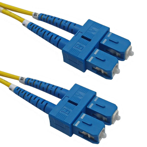 OS2 Singlemode Duplex SC/SC 9 Micron - Fiber Optic Patch Cable - 2mm Jacket - OFNR