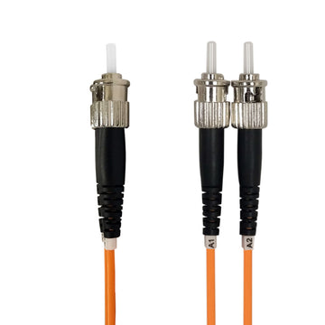 OM2 Multimode Duplex ST/ST 50 Micron - Fiber Optic Patch Cable - 3mm J