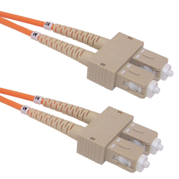 OM2 Multimode Duplex SC/SC 50 Micron - Fiber Optic Patch Cable - 3mm Jacket - LSZH/OFNR