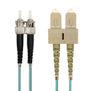 OM3 Multimode Duplex SC/ST 50 Micron - Fiber Optic Patch Cable - 2mm Jacket - LSZH/OFNR