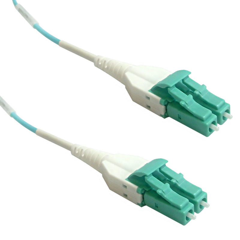 Startech Cable de red Aqua OM4 Duplex Multimode Fiber Optic Cable 5 m Rojo Techi Startech Cable de red Aqua OM4 Duplex Multimode Fiber Optic Cable 5 m Rojo Techi
