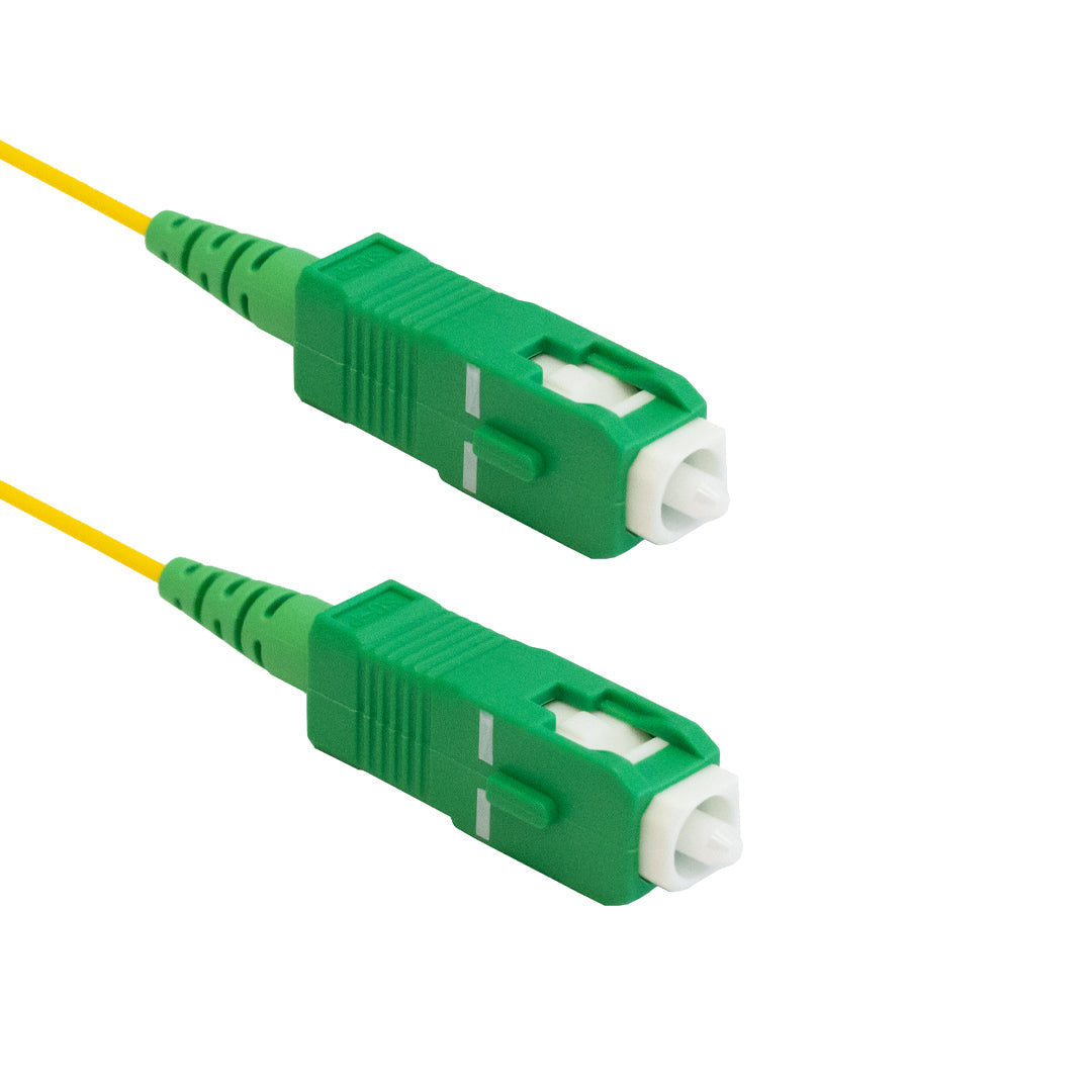 OS2 Singlemode Simplex SC/APC to SC/APC 9 Micron - Fiber Optic Patch C
