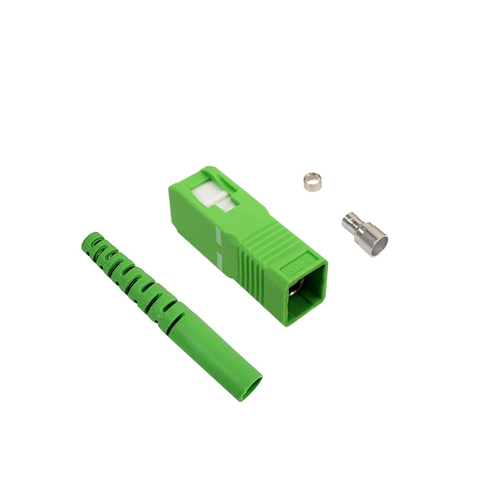 SC/APC SM Simplex Connector for 3mm Jacket (50 pack)