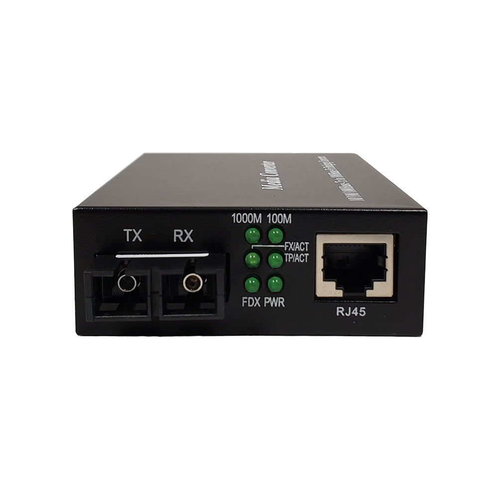 10/100/1000 Singlemode Media Converter 10km SC (1310nm)