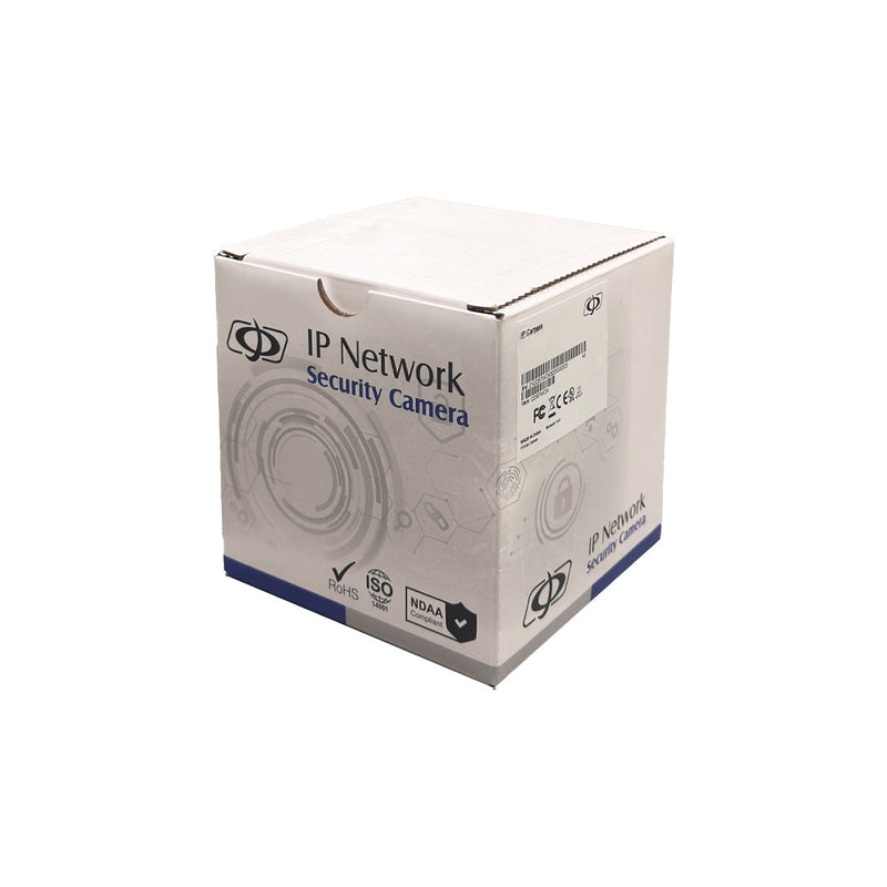 4MP Turret IP Camera - Fixed Lens - Smart IR - WDR - HLC - Microphone - IP67 Rated