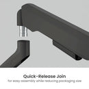 Desktop Display Mount, Single Screen, VESA 100x100 (17-40 inch)