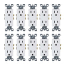 Decora Tamper-Resistant Duplex Power Receptacle (15A 125V) 10 Pack