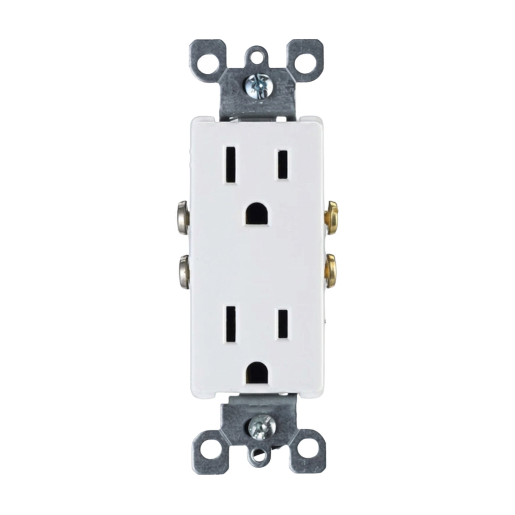 Decora Tamper-Resistant Duplex Power Receptacle (15A 125V) 10 Pack