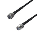 Premium Phantom Cables RG174 SMA-RP (Reverse Polarity) Male to SMA Female Cable
