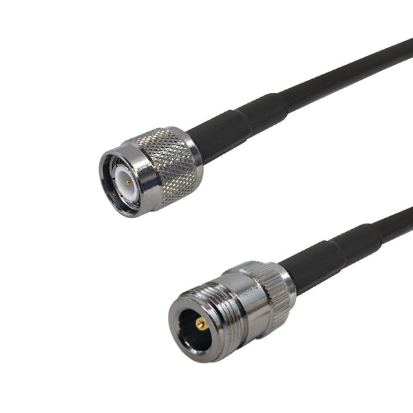 Premium Phantom Cables Brand RF-195 N-Type Female to TNC Male Cable